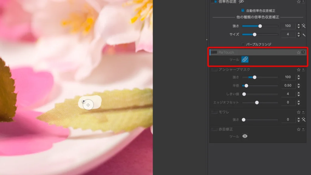 DxO PhotoLab 8 の スクショ