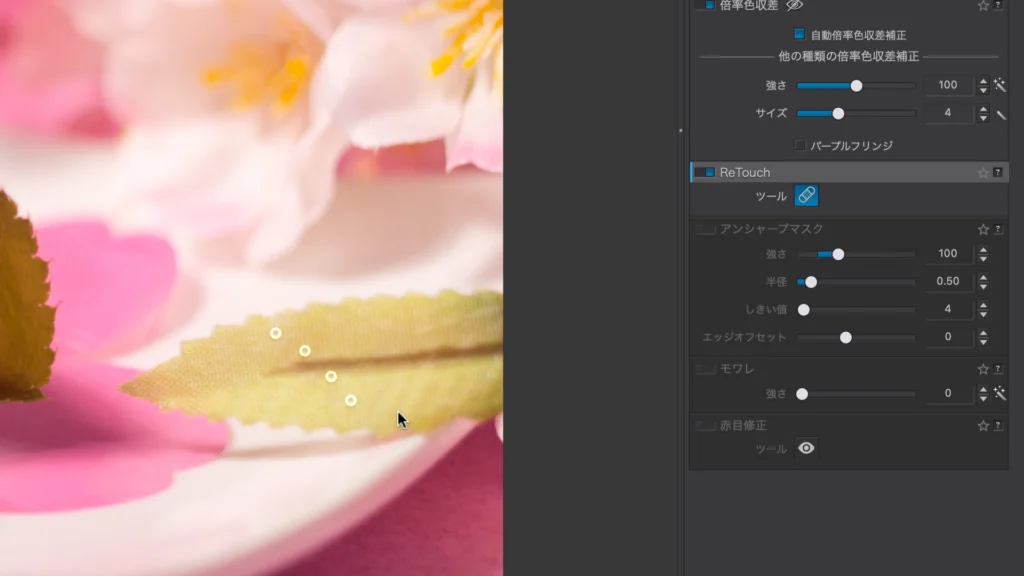 DxO PhotoLab 8 の スクショ